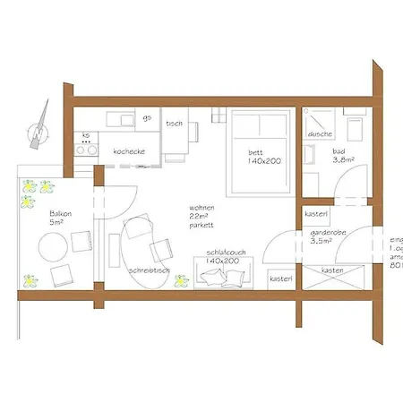 Apartment Studio13 And Cozy